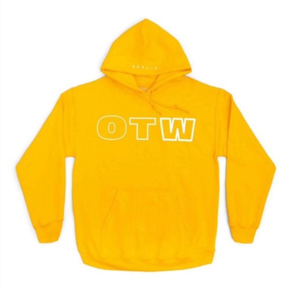 Khalid OTW Hoodie Yellow Size Small